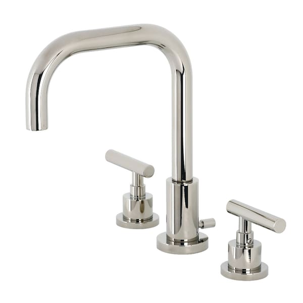FSC8939CML Manhattan Widespread Bathroom Faucet W/ Brass Pop-Up, Nickel